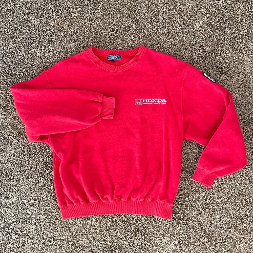 Vintage Honda F1 Formula 1 Grand Prix Sweatshirt